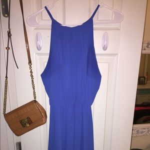 Blue dress